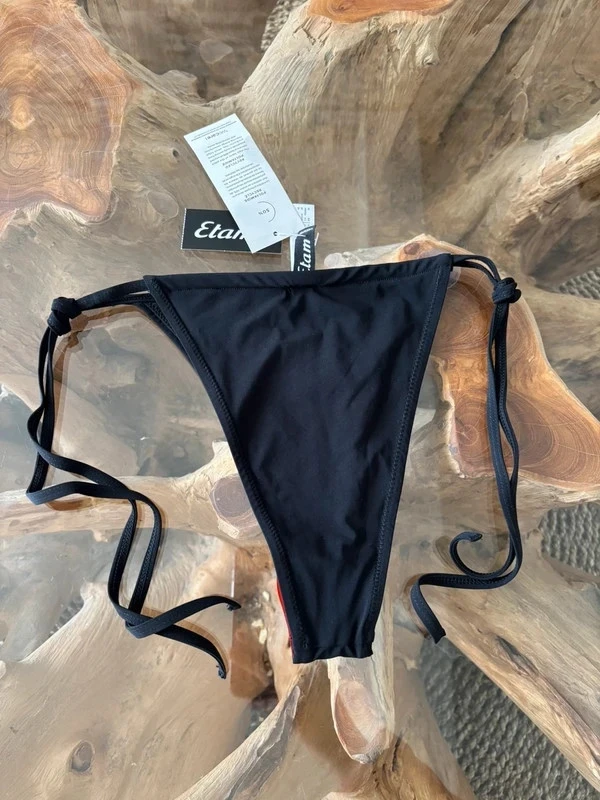 Bas de maillot de bain Etam brésilien noir ficelle 38 – photo 2